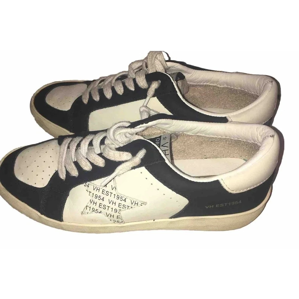 Vintage  Havana Sneakers Size M10, W8.5 Reflex Black White Rare Logo Star